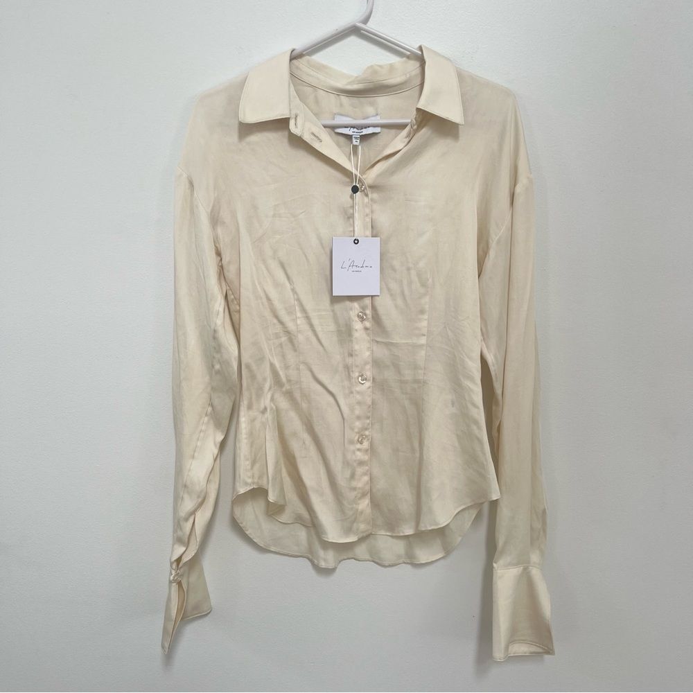 L’Academie x Revolve button down shirt